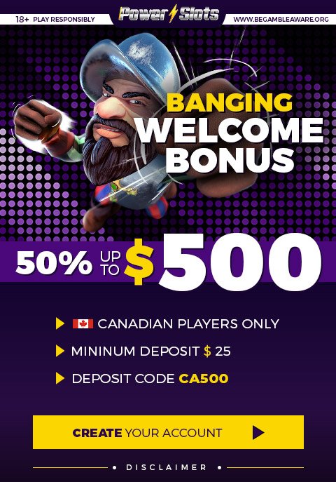 Promotion | CA - 50% up to 500